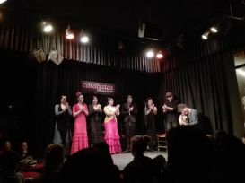Espectaculo flamenco Casa Patas con Capicua